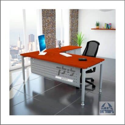 שולחן כתיבה-מחשב פינתי גדי 13 כולל שלוחה