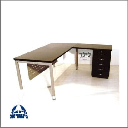 שולחן כתיבה-מחשב פינתי גדי 16 כולל שלוחה