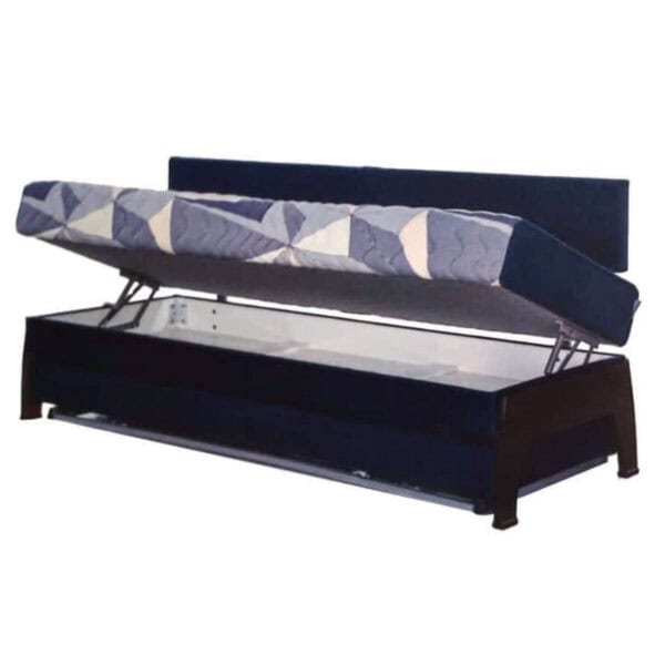 מיטה-ספה גפן כפולה וידר כולל ארגז מצעים תמונה1