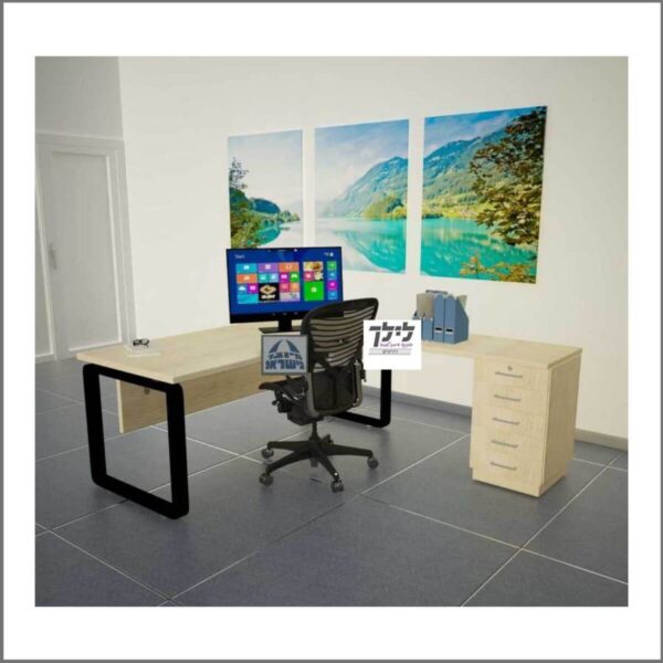 שולחן כתיבה-מחשב פינתי גדי 61