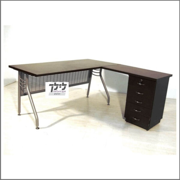 שולחן כתיבה-מחשב פינתי כולל שלוחה דגם גדי 76