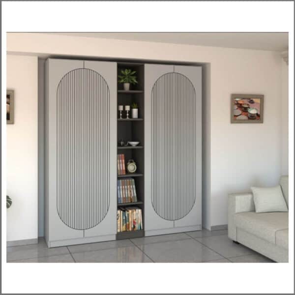 ארון משולב מדף פתוח 680-1 ר.א