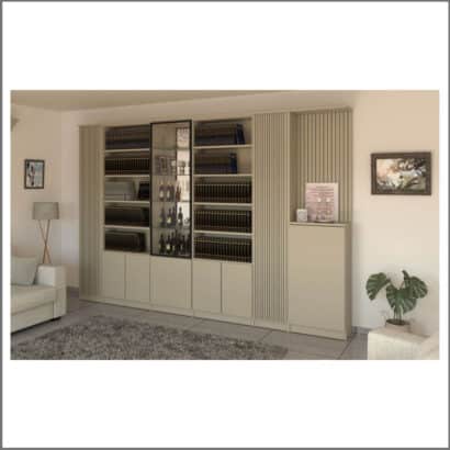 ארון ספרים P618 כולל קרניז ר.א