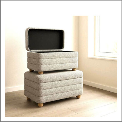 סט הדום-ספסל-ארגז מצעים מודרני דגם 551911