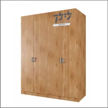ארון 4 דלתות נמוך דגם אסף ג'בר