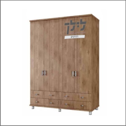 ארון לילך נמוך 4 דלתות ג'בר