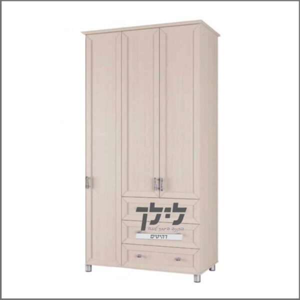 ארון מאלגה 3 דלתות ג'בר