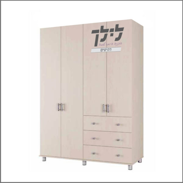 ארון שרון 4 דלתות נמוך ג'בר